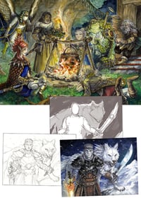 Image of D&D Traditional art commission