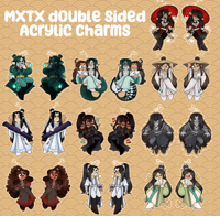LEFTOVERS Mxtx Double Sided Acrylic Charms