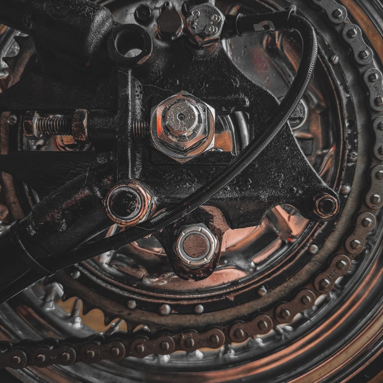 Juice drum brake Bracket for rigid frame Image 3