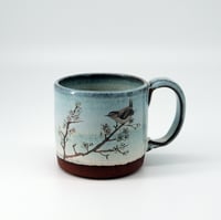 Image 1 of MADE TO ORDER Wren on Blackthorn Mug