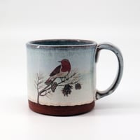 Image 4 of MADE TO ORDER Robin on Pine Branch Mug