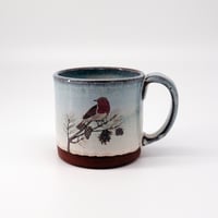Image 1 of MADE TO ORDER Robin on Pine Branch Mug