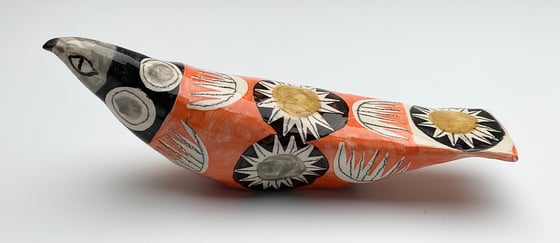 Image of Jerome , an earthenware handbuilt bird