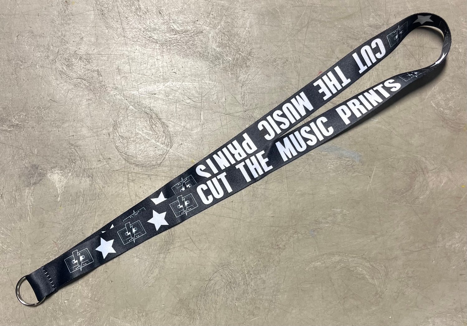 Image of Cut The Music Prints Lanyards