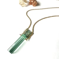 Image 2 of Aquamarine Pendant Necklace