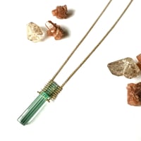 Image 4 of Aquamarine Pendant Necklace