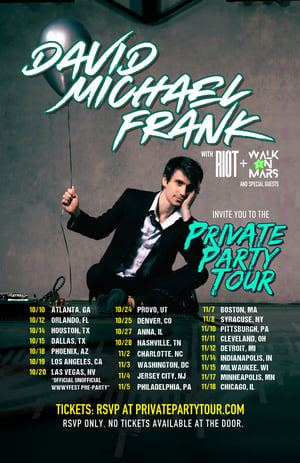 Image of (p) SIGNED Private Party Tour Poster + 2 FREE DMF Posters!