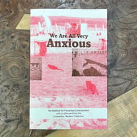 Image 1 of »We Are All Very Anxious«