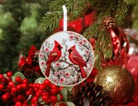 Christmas Cardinal Ornament