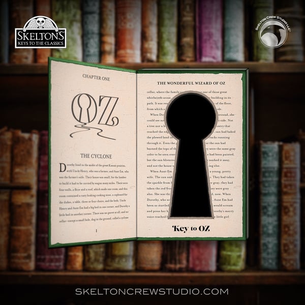Image of Skelton's Keys to the Classics: JUST THE BOX Key to Oz box!