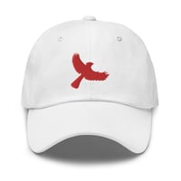 Image 1 of Red Bird Dad Hat V2