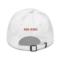 Image 2 of Red Bird Dad Hat V2