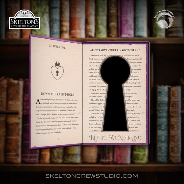 Image of Skelton's Keys to the Classics: JUST THE BOX Key to Wonderland box!
