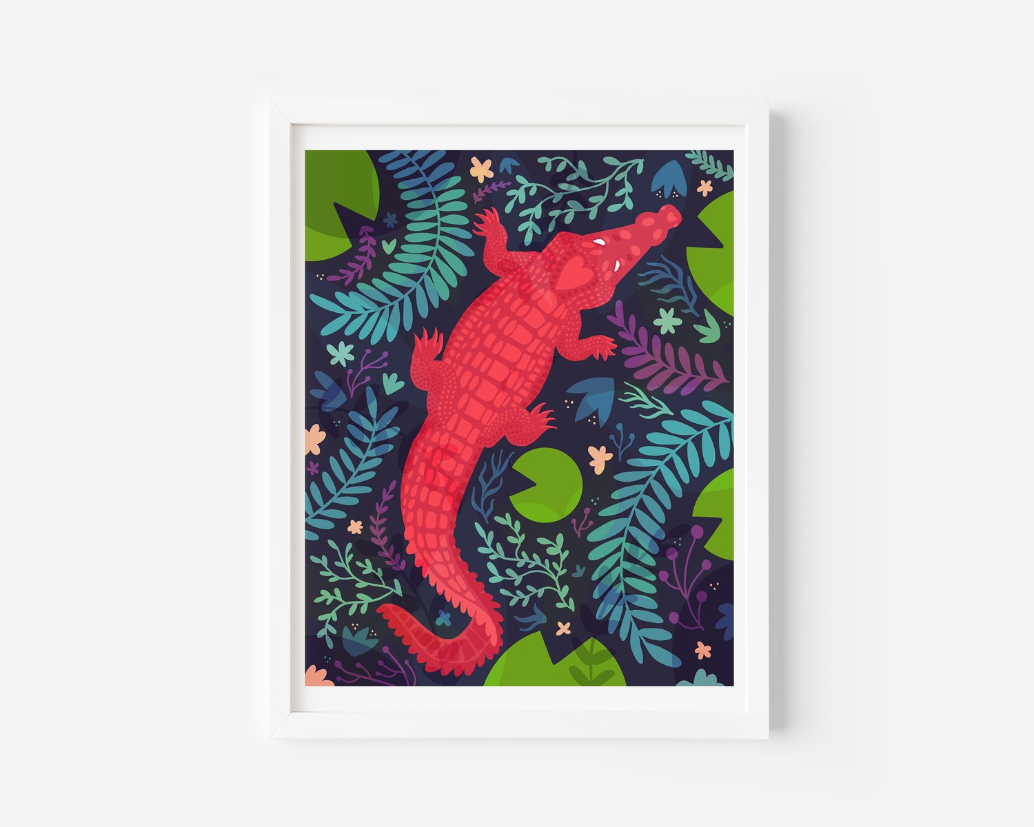 "Alligator Mother" Artist Print