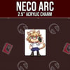 Neco Arc 2.5" Acrylic Charm