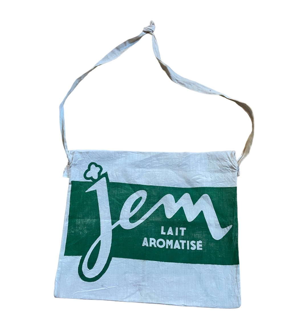 Iconic 1957 Tour de France musette bag