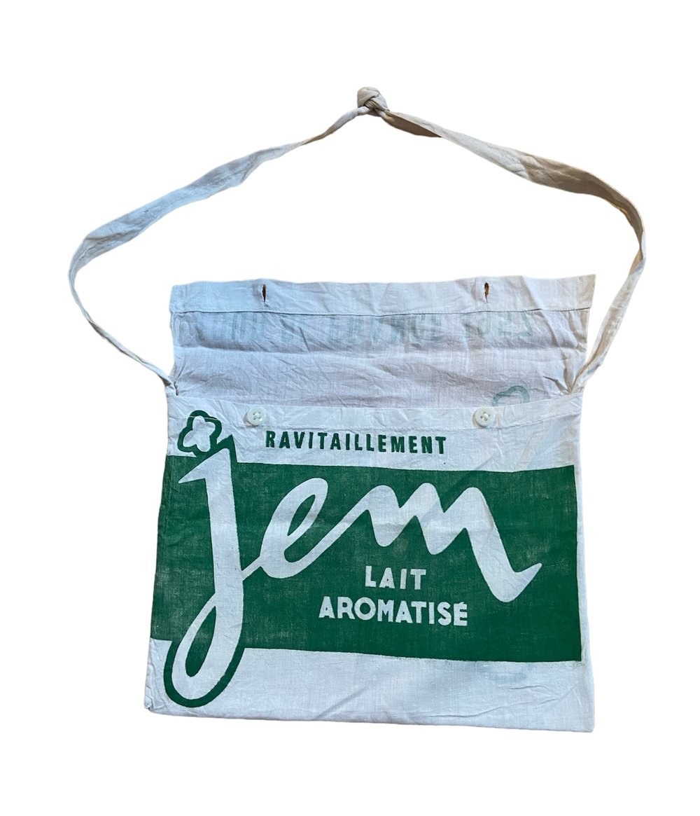 Iconic 1957 Tour de France musette bag