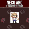 Neco Arc 3" Vinyl Sticker