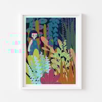 "Garden Girl" Artist Print