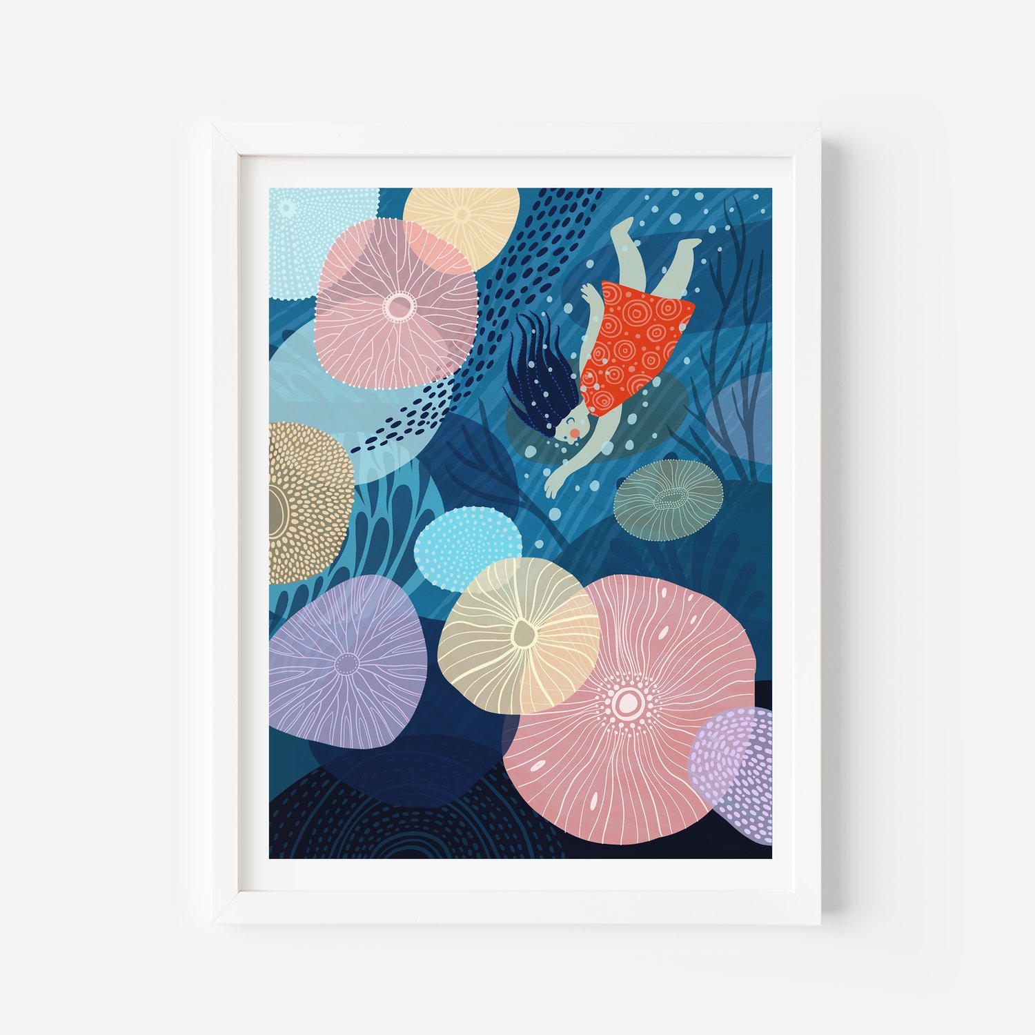 "Underwater" Artist Print