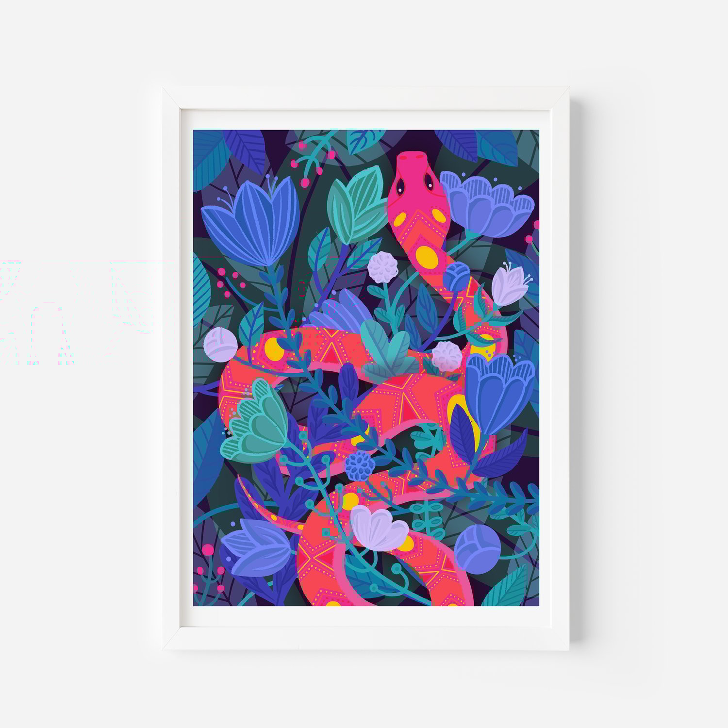 "Snake in the Grass" Artist Print