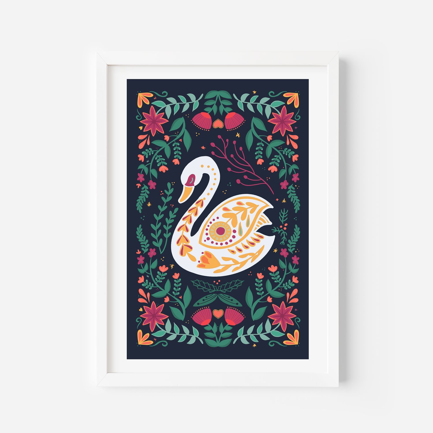 "Swan" Artist Print