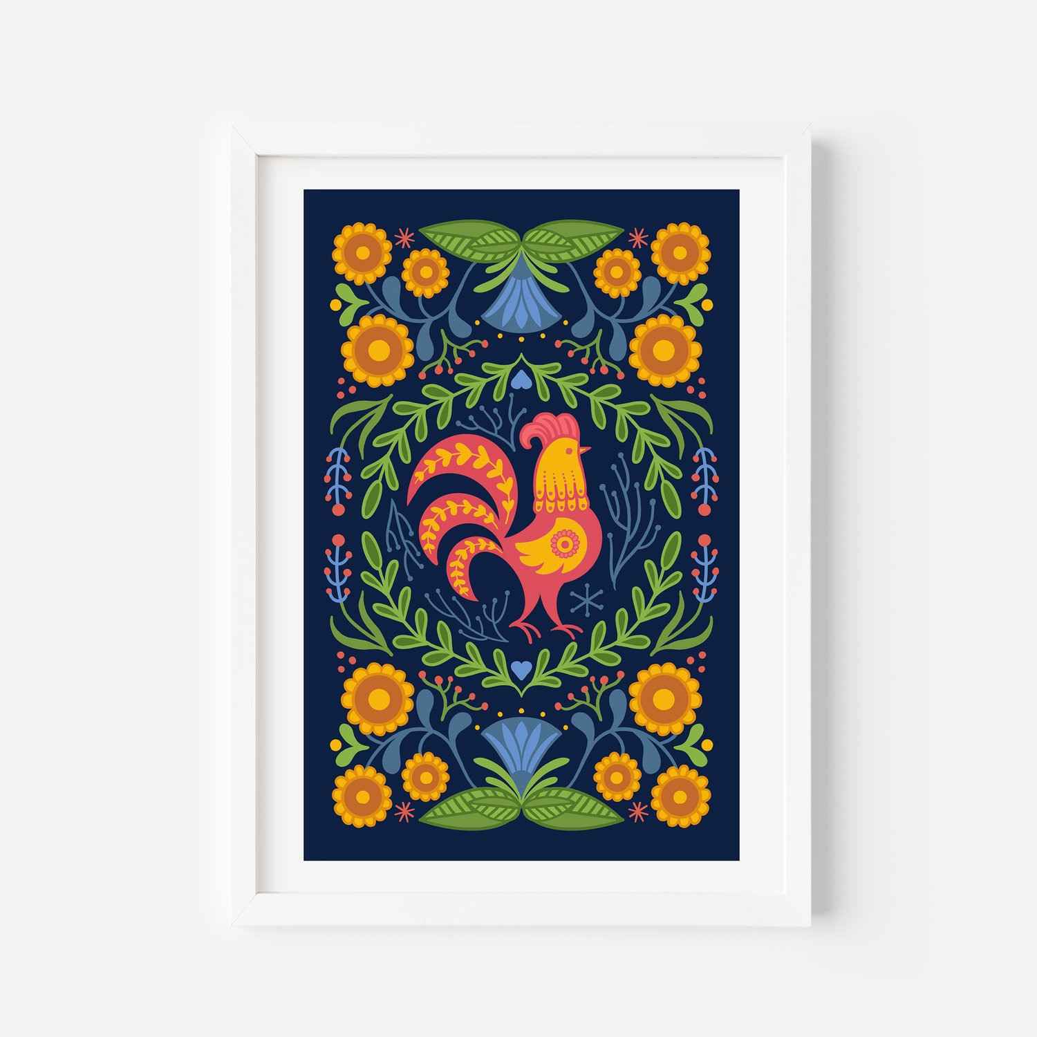 "Rooster" Artist Print