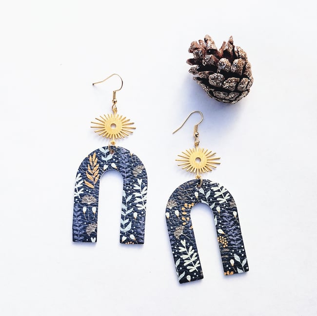 Winter Solstice Statement Earrings 
