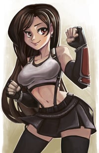 Tifa 11x17" Print (Clearance Sale)