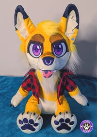 Image 5 of Skai Fox Plush Collectible - IN STOCK