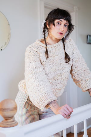 Image of Boyne Sweater (Limited Merino Wool in Ivory + more colours)