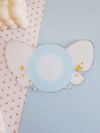 Image 2 of Fairy Companion Gold Foil Acrylic Coaster