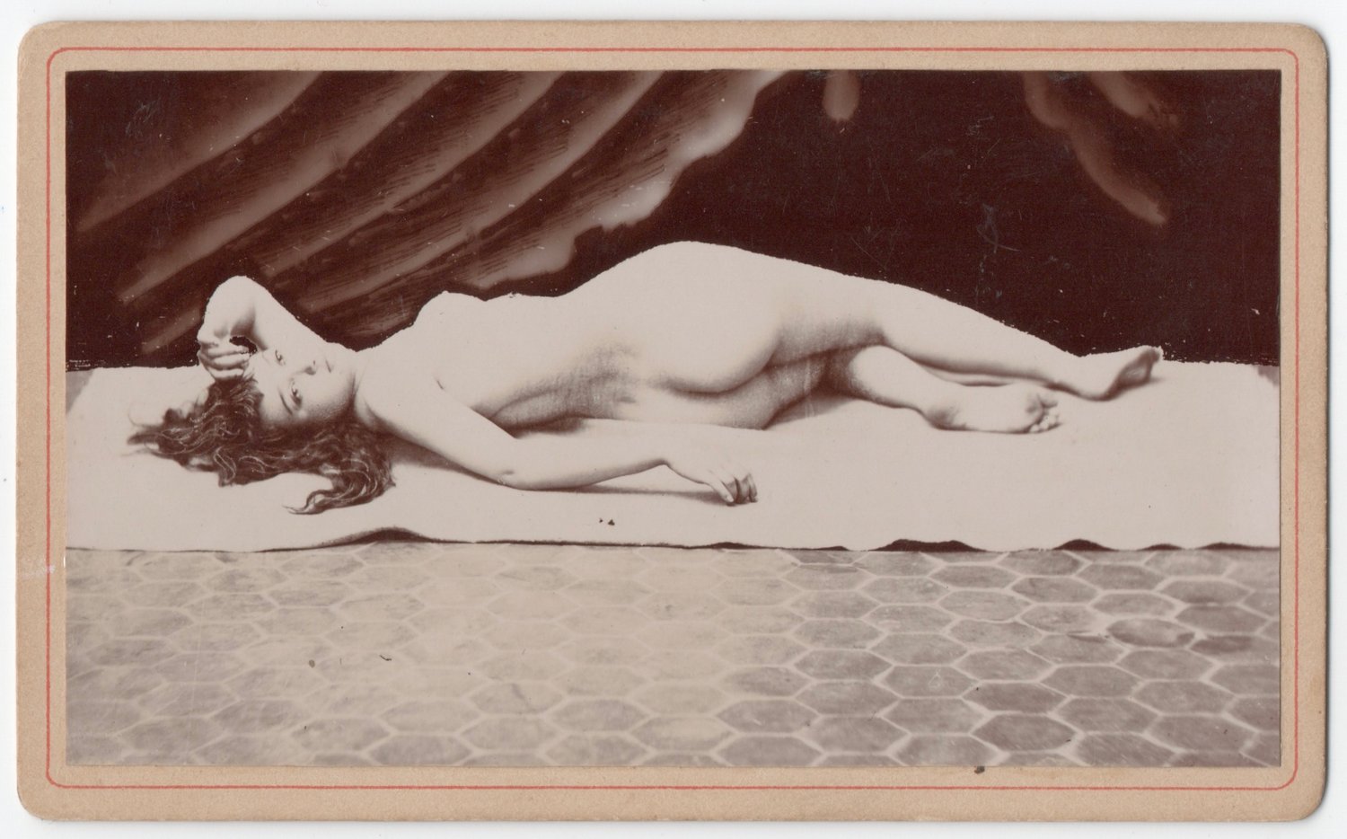 Image of Anonyme: artist study of a woman, ca. 1890