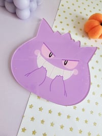 Image 1 of PRE-ORDER Spooky Ghost Glitter Acrylic Coaster 