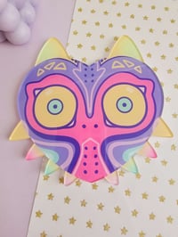 Image 1 of Haunted Mask Acrylic Coaster