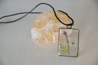 Image 2 of Purple Wildflower Necklace