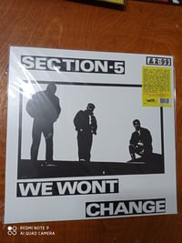 Image 1 of SECTION 5 - WE WON´T CHANGE + BONUS  LP