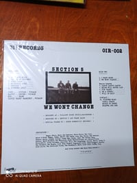 Image 2 of SECTION 5 - WE WON´T CHANGE + BONUS  LP