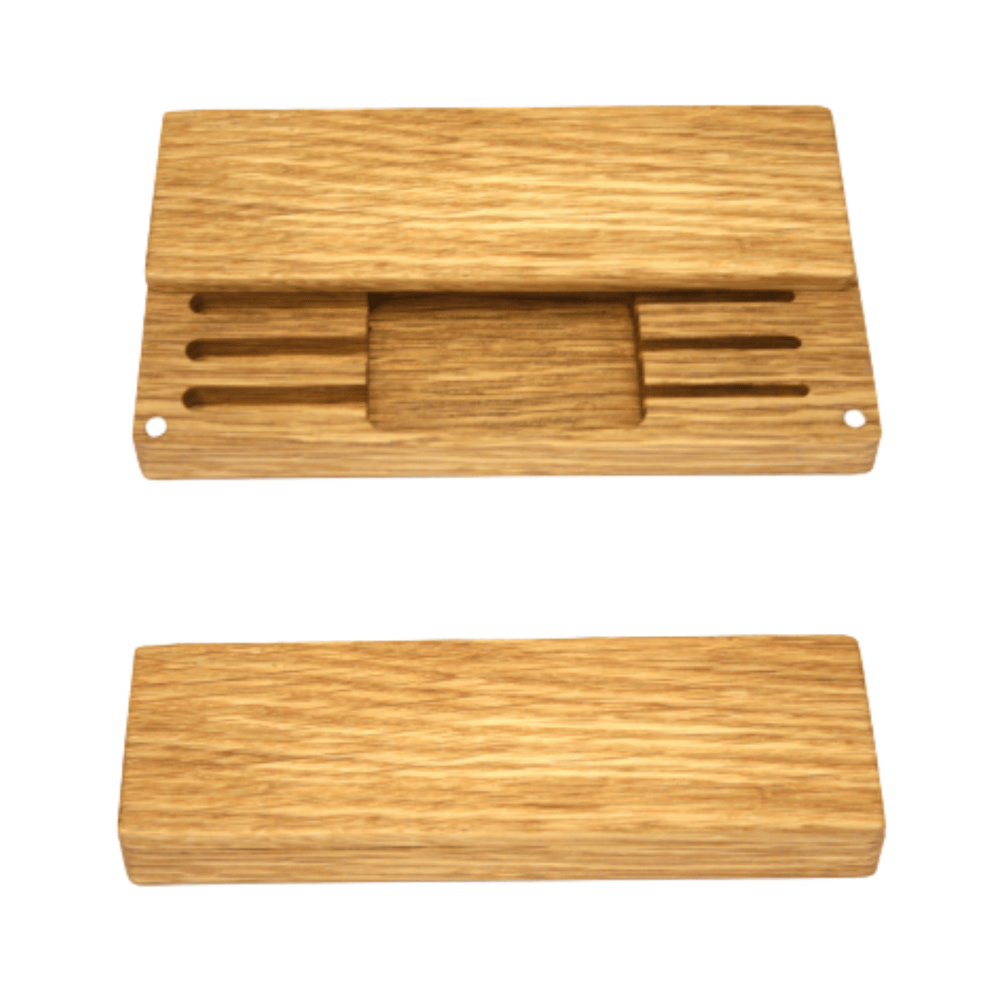 Image of  Solid Oak Dart Case Handmade in the UK 