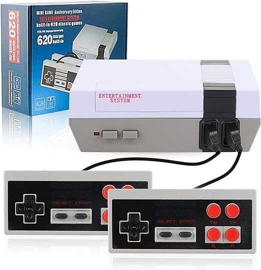Retro Mini TV Game Console Classic Handheld Game Sticks Built in 1800 8 Bit Games Wireless Gamepads 