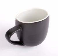 Image 5 of The Offero style 8oz/3oz Espresso and Latte coffee cups Matte Black