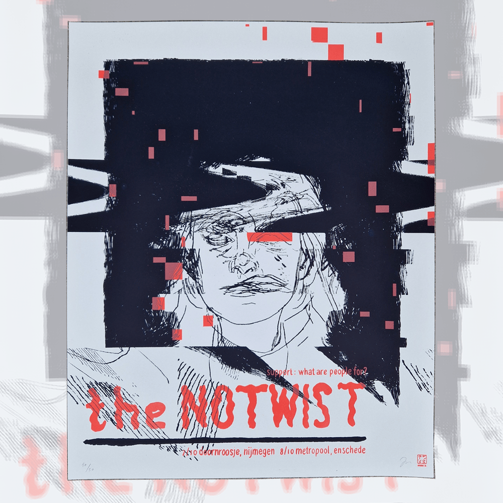 THE NOTWIST <br>NIJMEGEN/ENSCHEDE 2023<br>GIGPOSTER