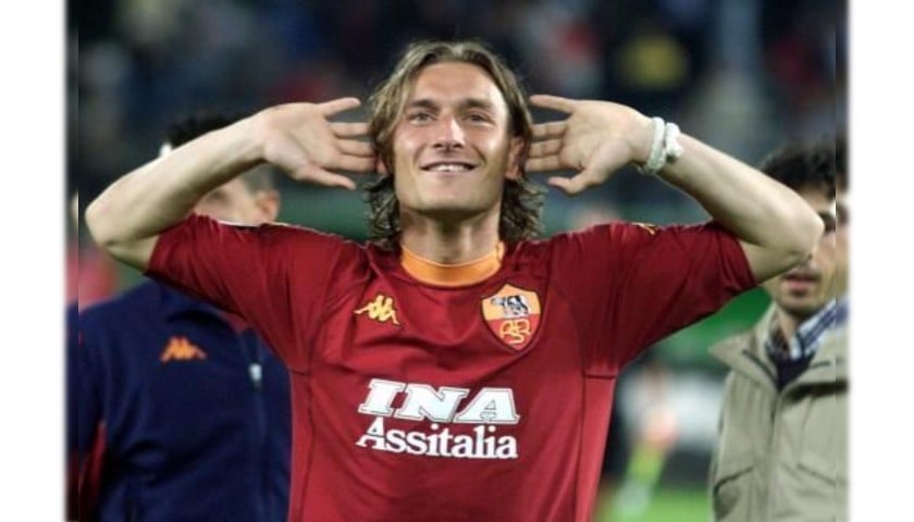 Roma 2000 2001 shirt TOTTI | Legend Football Shirts