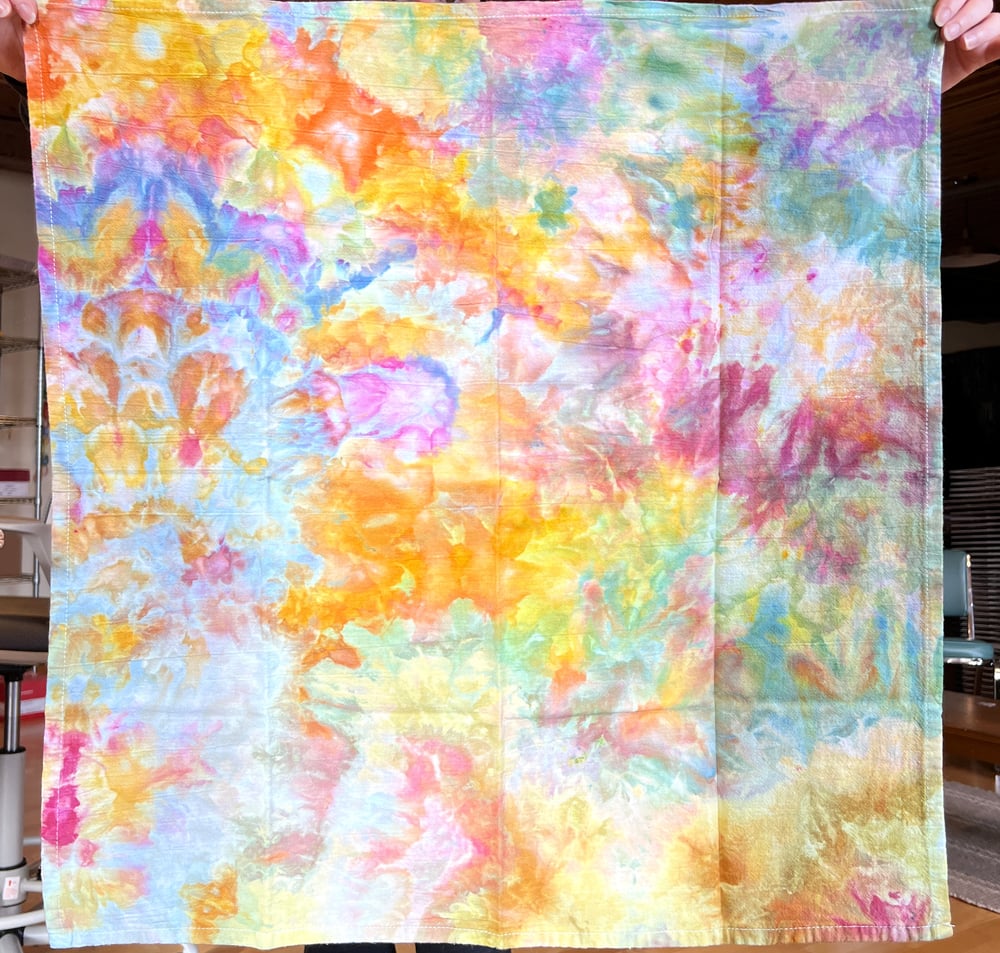 Hand Dyed Tea Towel