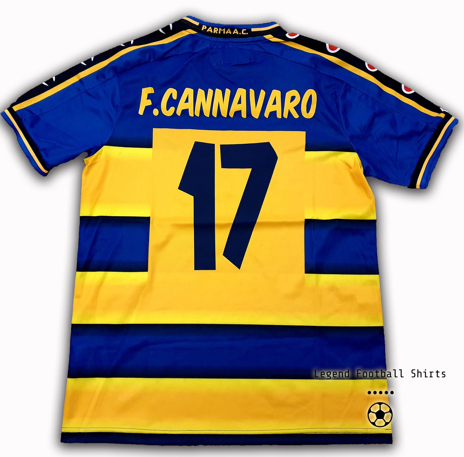 Parma 2001 2002 F.Cannavaro | Legend Football Shirts