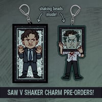 Image 2 of Saw V shaker charms