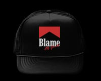 Red Label Black Trucker Hat