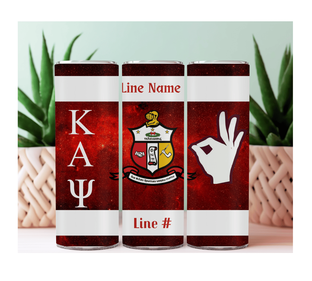 Image of Kappa Alpha Psi  20oz Tumbler