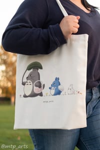 Image 1 of Totoro Canvas Tote Bag (U.S. ONLY)