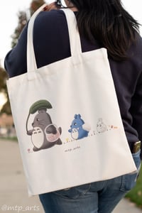 Image 2 of Totoro Canvas Tote Bag (U.S. ONLY)